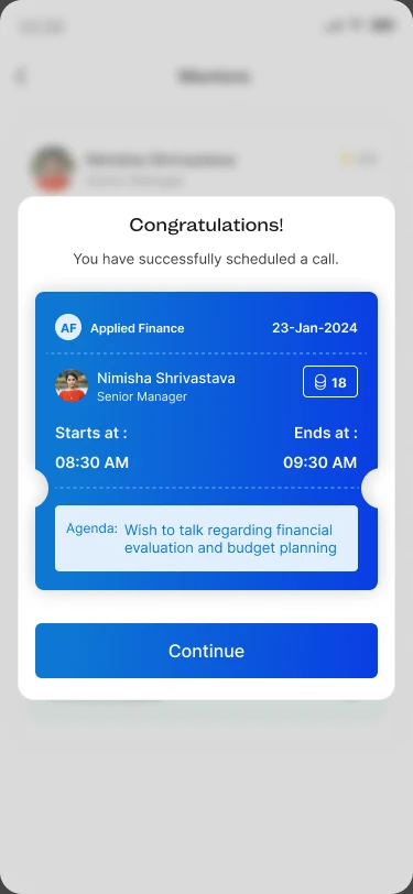 Booking confirmation ticket